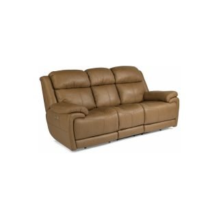 Elijah Power Reclining Sofa with Power Headrests and Lumbar