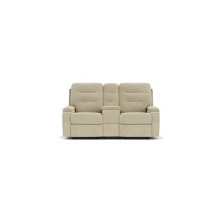 Kerrie Reclining Loveseat with Console